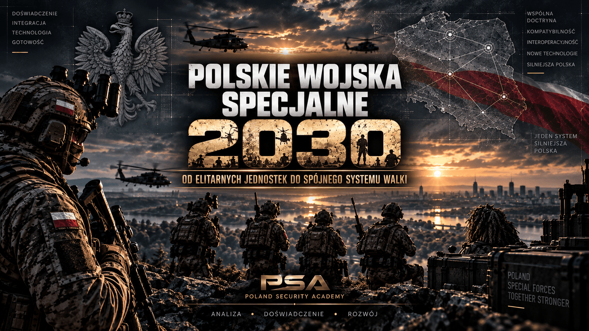 Polskie Wojska Specjalne 2030 od elitarnych jednostek do spójnego systemu walki - Poland Security Academy On-line Shop