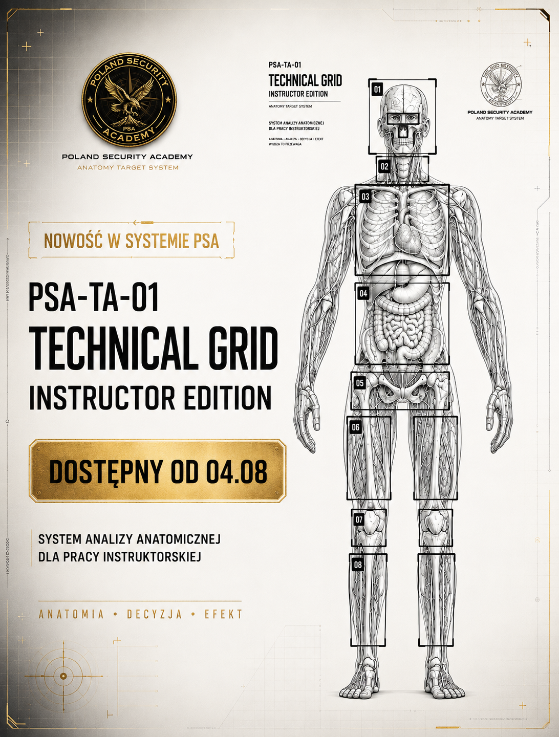 PSA-TA-01 Technical Grid — Instructor Edition / pakiet 5 szt.