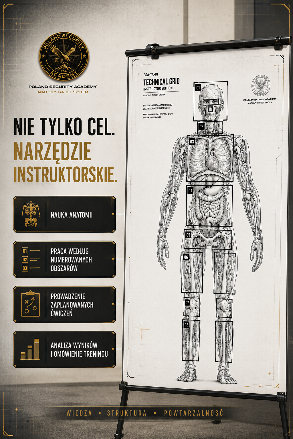 PSA-TA-01 Technical Grid — Instructor Edition / pakiet 5 szt.