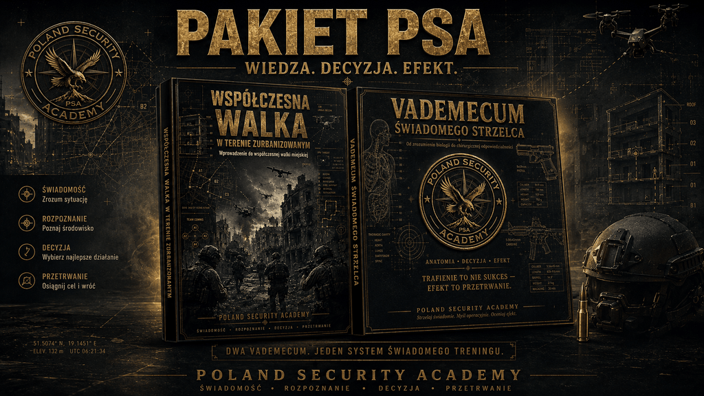 Biblioteka Wiedzy PSA — pakiet 2 e-booków PDF - Poland Security Academy On-line Shop