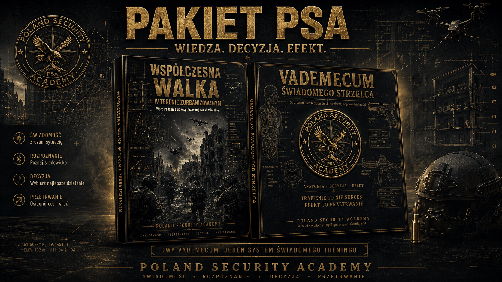 Biblioteka Wiedzy PSA — pakiet 2 e-booków PDF - Poland Security Academy On-line Shop