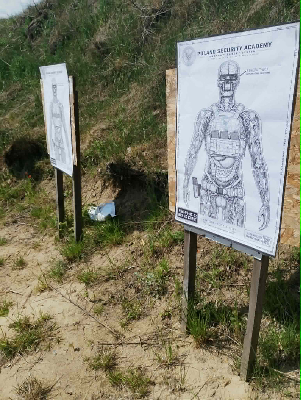 PSA Range Standard Old School — Bravo Chest / Pakiet 50 szt. - Poland Security Academy On - line Shop