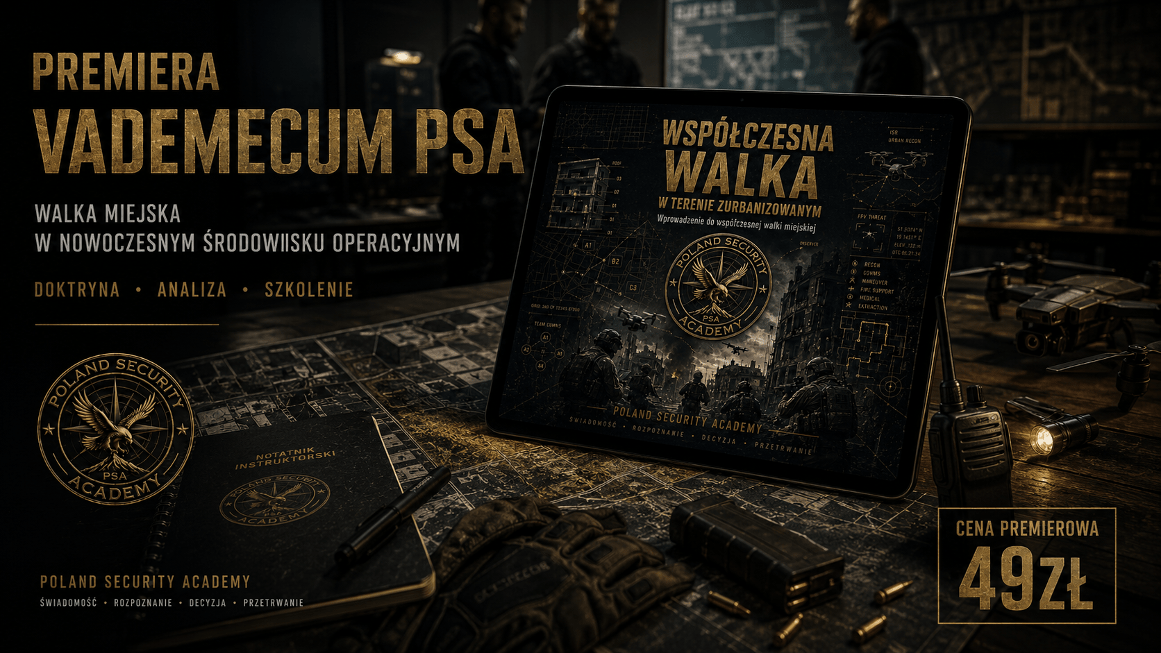 Vademecum PSA: Współczesna walka w terenie zurbanizowanym — e - book PDF - Poland Security Academy On - line Shop