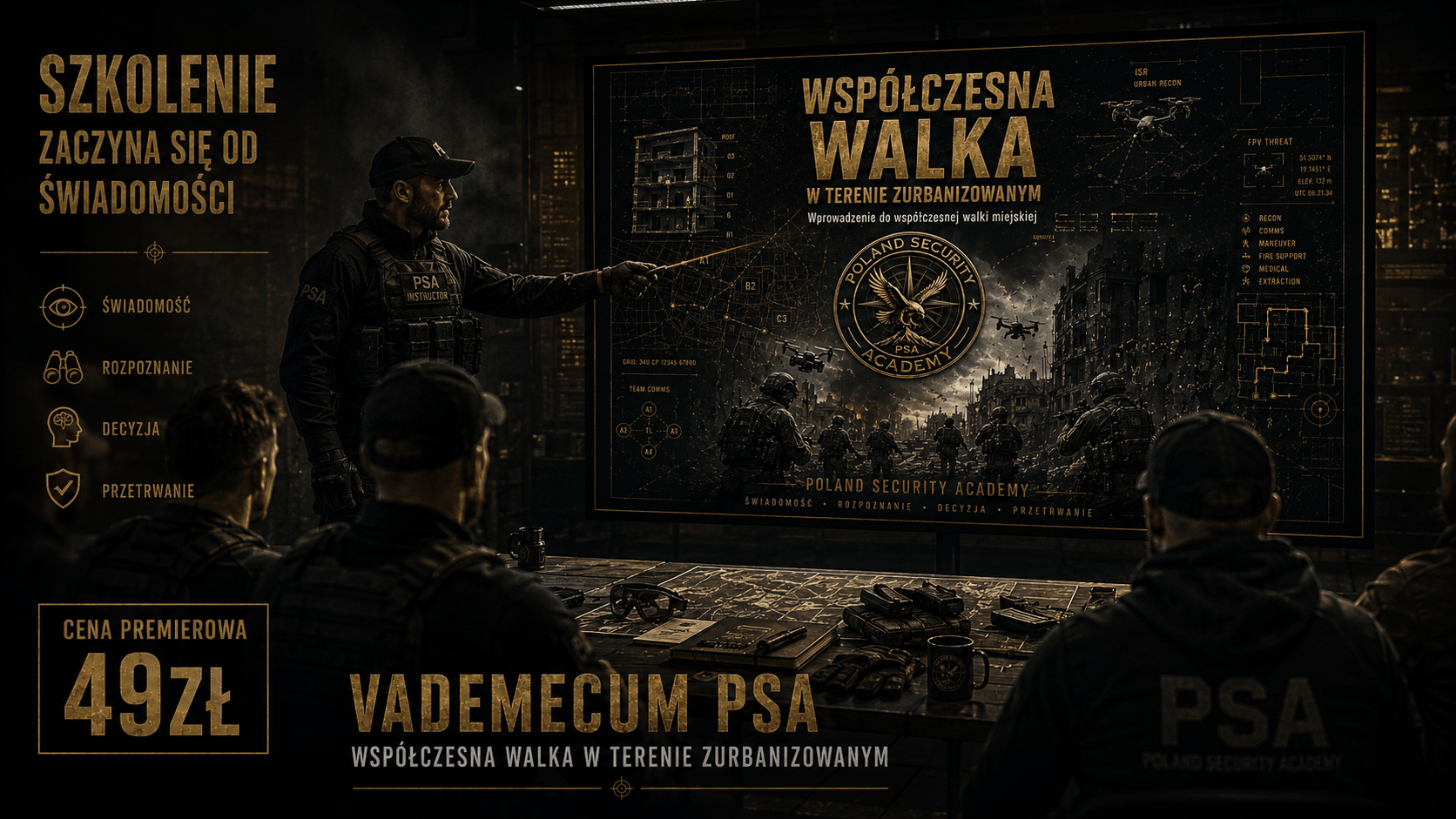 Vademecum PSA: Współczesna walka w terenie zurbanizowanym — e - book PDF - Poland Security Academy On - line Shop