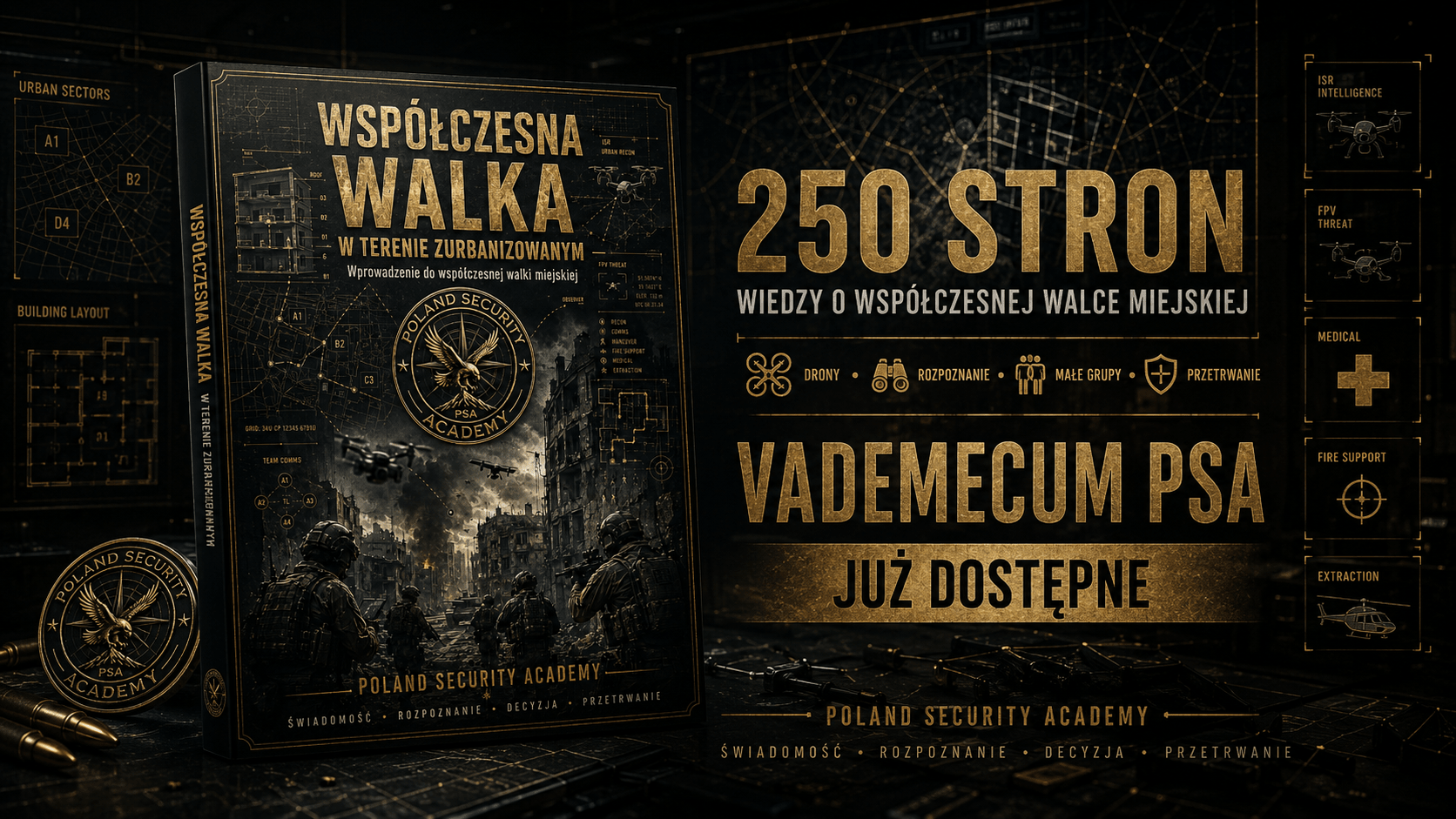 Vademecum PSA: Współczesna walka w terenie zurbanizowanym — e - book PDF - Poland Security Academy On - line Shop